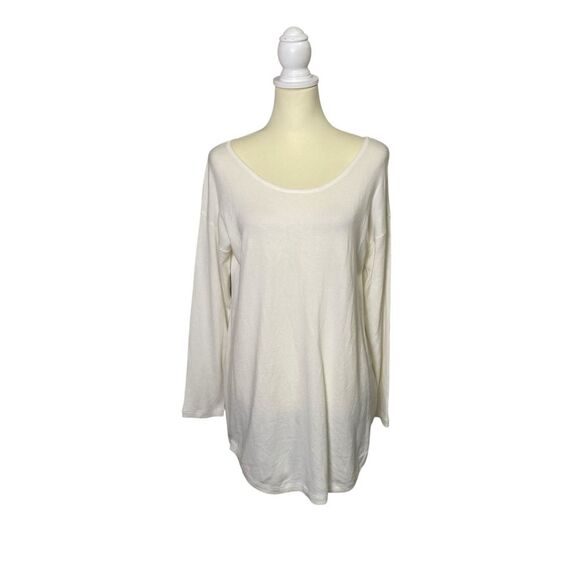 Soft Surroundings Margulies Tunic Sweater In Ivory Pearl Women's Size Small - Picture 1 of 14
